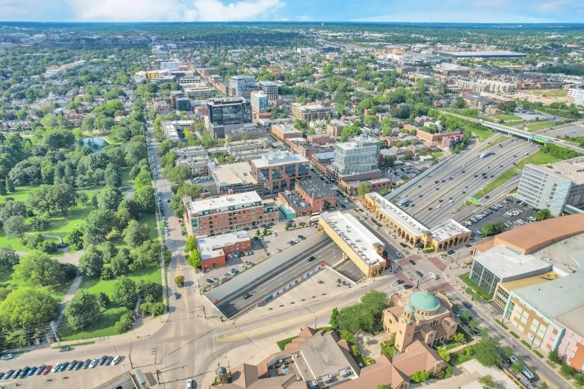 Osu And Short North 4 Bedroom Patio And Garage With Ev كولومبوس 0*,
