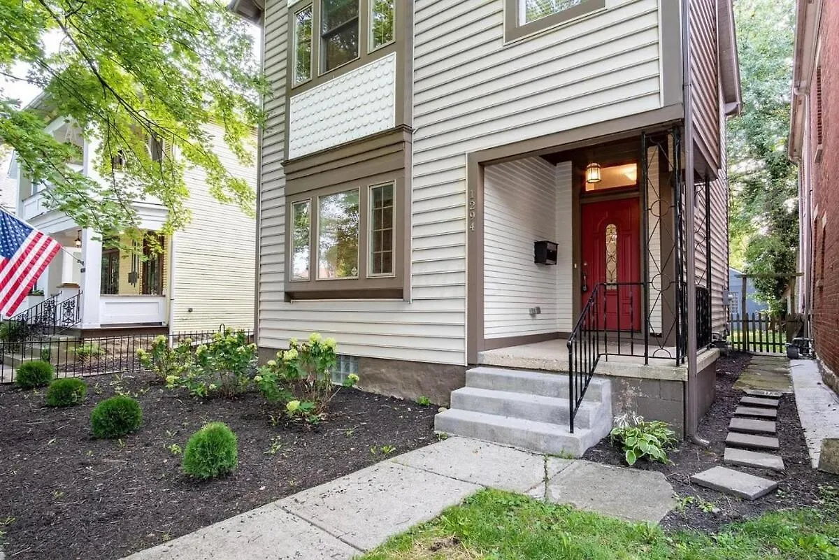 Osu And Short North 4 Bedroom Patio And Garage With Ev كولومبوس بيت للعطل